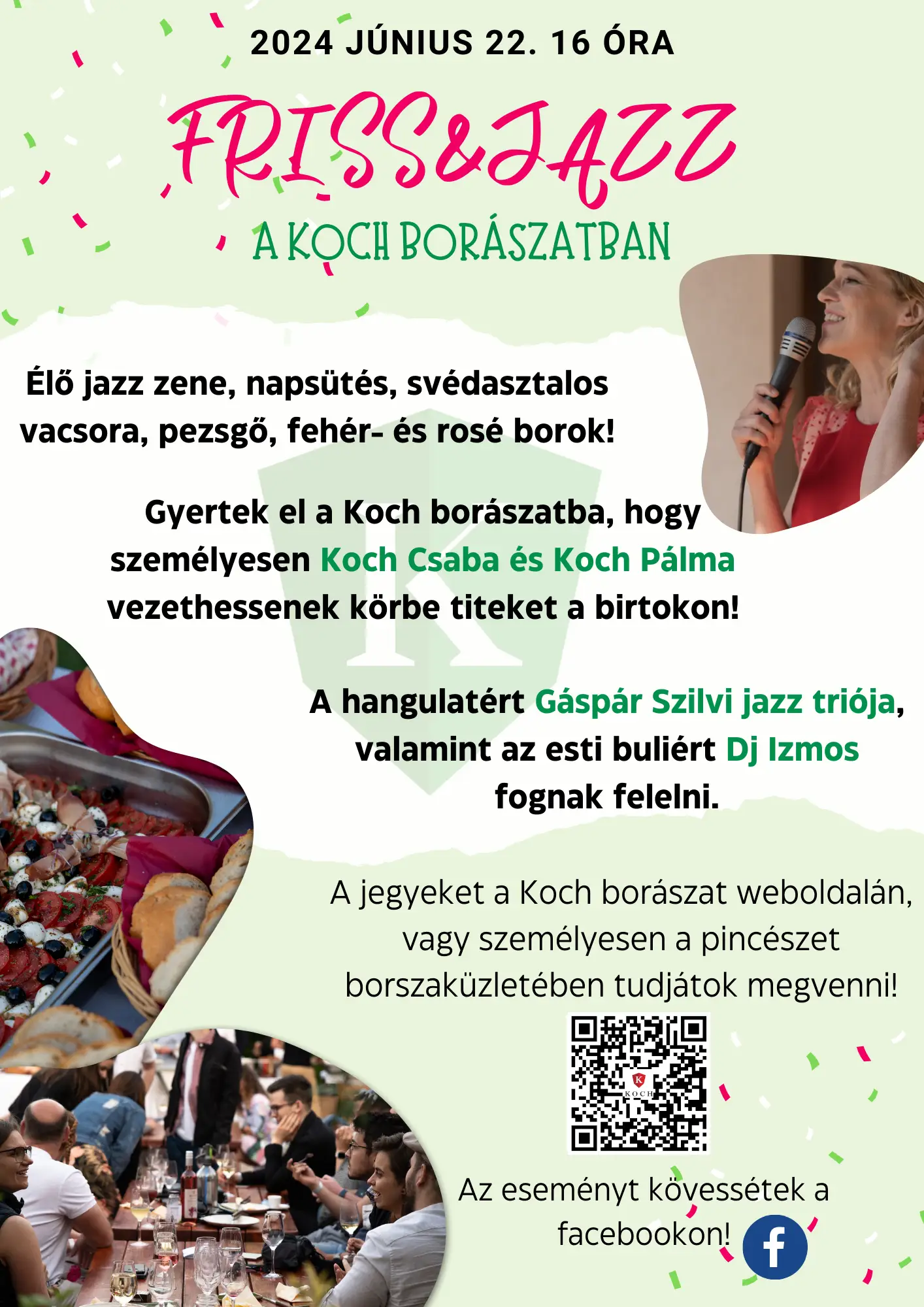 Koch Friss & Jazz rendezvény 2024