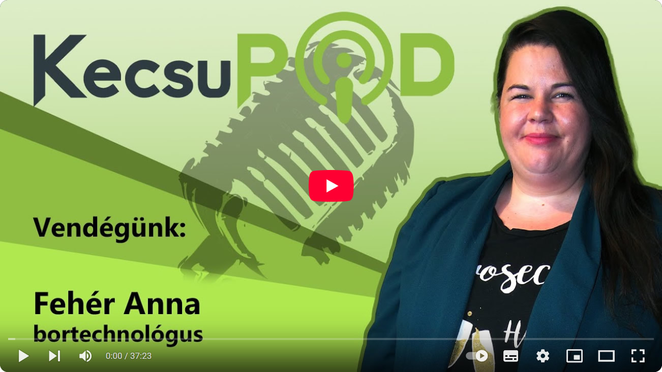 Fehér Anna volt a KecsuPOD vendége